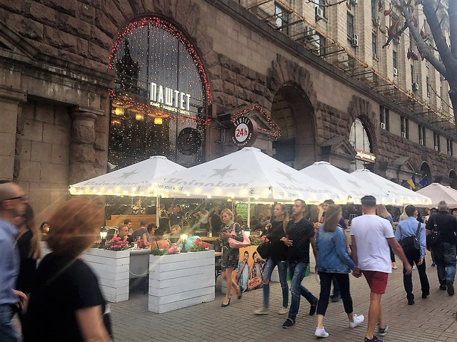 Ретро гірлянда з ламп Е27 вулична фото