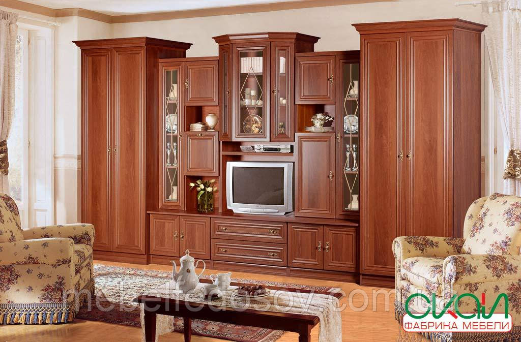 Вітальня Марсель Новий ТВ МДФ (Скай) 3920х2160х590 мм, фото 1