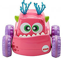 Машинка-монстрик Fisher Price Натискай і запускай DRG16 Press 'N Go Monster Truck рожевий