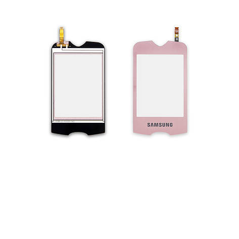 Тачскрін SAMSUNG S3370 рожевий, фото 1