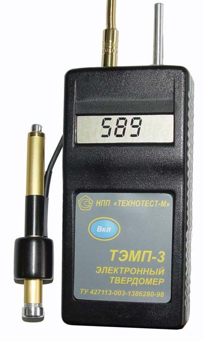 ТЕМП-3 динамічний твердомір