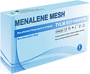 Сетка хирургическая для герниопластики Menalene Mesh из полипропилена 7.5х15