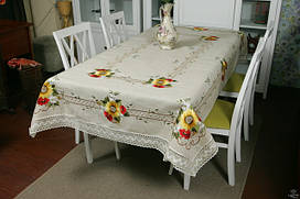 Скатертина з льону