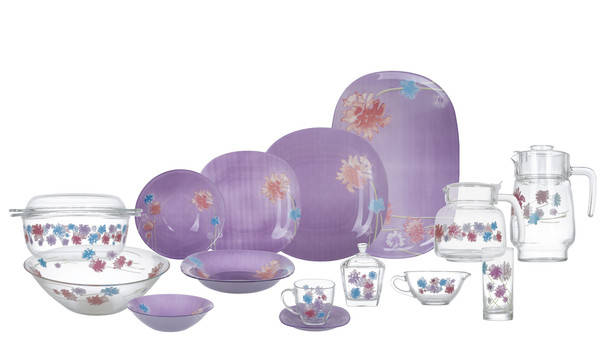 Сервіз столовий LUMINARC CARINA ANGEL PURPLE 71 предмет (N7123), фото 1