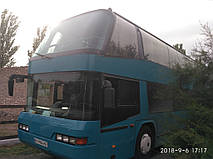 Изготовление и замена лобового верхнего, стекла  на автобус Neoplan 122 верхнее  в Никополе (Украина). 5