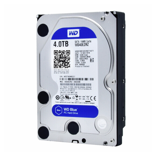 Накопичувач 4000GB WD 64MB SATA III (WD40EZRZ)