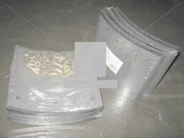 Накладка гальмівна (комплект на вісь) PREMIUM 420х180 2-й ремонт BPW, KASSBOHRER, SAF ceramics, фото 1