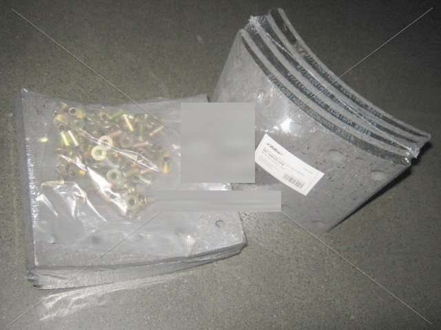 Накладка гальмівна (комплект на вісь) PREMIUM 420х180 1-й ремонт BPW, KASSBOHRER, SAF ceramics         , фото 1