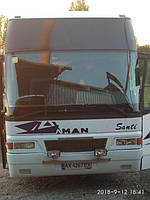 Изготовление и замена лобового стекла на автобус MAN 16.370 HOCL  в Никополе (Украина). 4