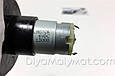 Тяговий редуктор RS 390 6V 13000 RPM дитячого електромобіля та мотоцикла Bambi, фото 2