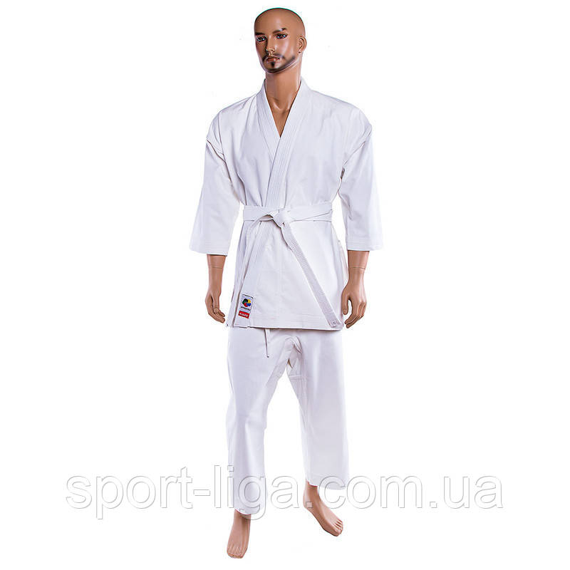 Кімонокарете Kaze 150-180 см, сертифікація WKF, 500 г/м2, бавовна