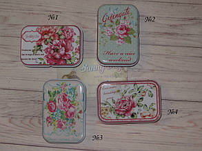 Жерстяна коробочка-гольниця