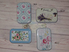 Жерстяна коробочка-гольниця