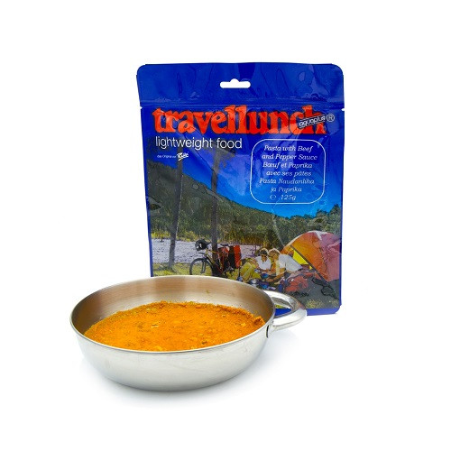 Travellunch Pasta with Beef and Pepper Sauce 125g / Паста з яловичиною та перцем