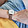 Годинник наручний "Мінімалісм" (сіро-коричневий — срібло) + додатковий ремінець, фото 4