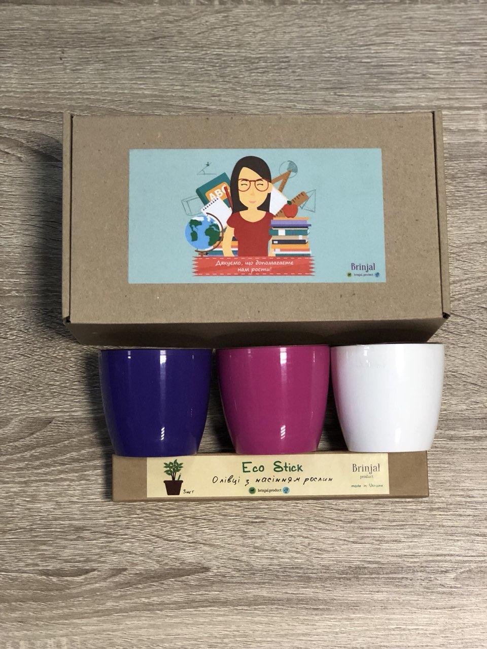 Подарунковий набір з зростаючими олівцями подарунок учителю подарунок для вчителя, фото 1