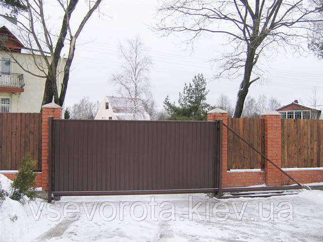 Відкотні ворота 4000х2000 мм