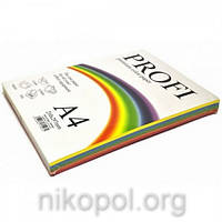 Набір кольорового паперу Profi 5 кольорів 250 аркушів (насичена), Deep 82А 80 гр/м2
