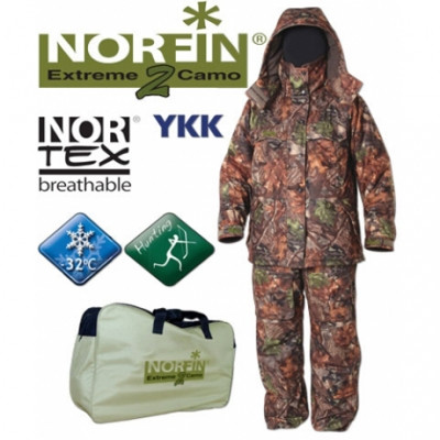 Зимовий костюм Norfin Extreme 2 Camo Розмір XL