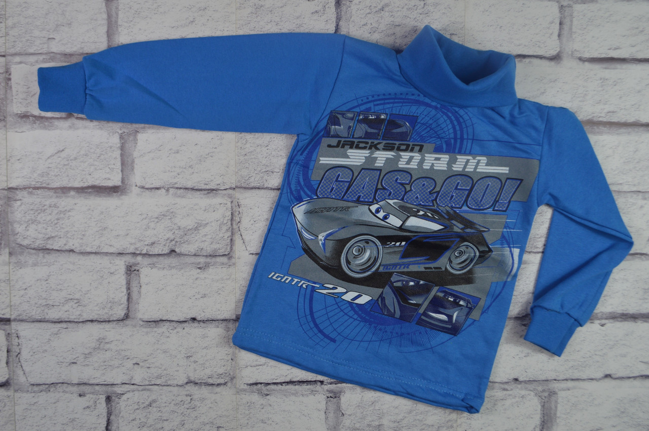 Водолазка "Тачки", начіс, фото 1