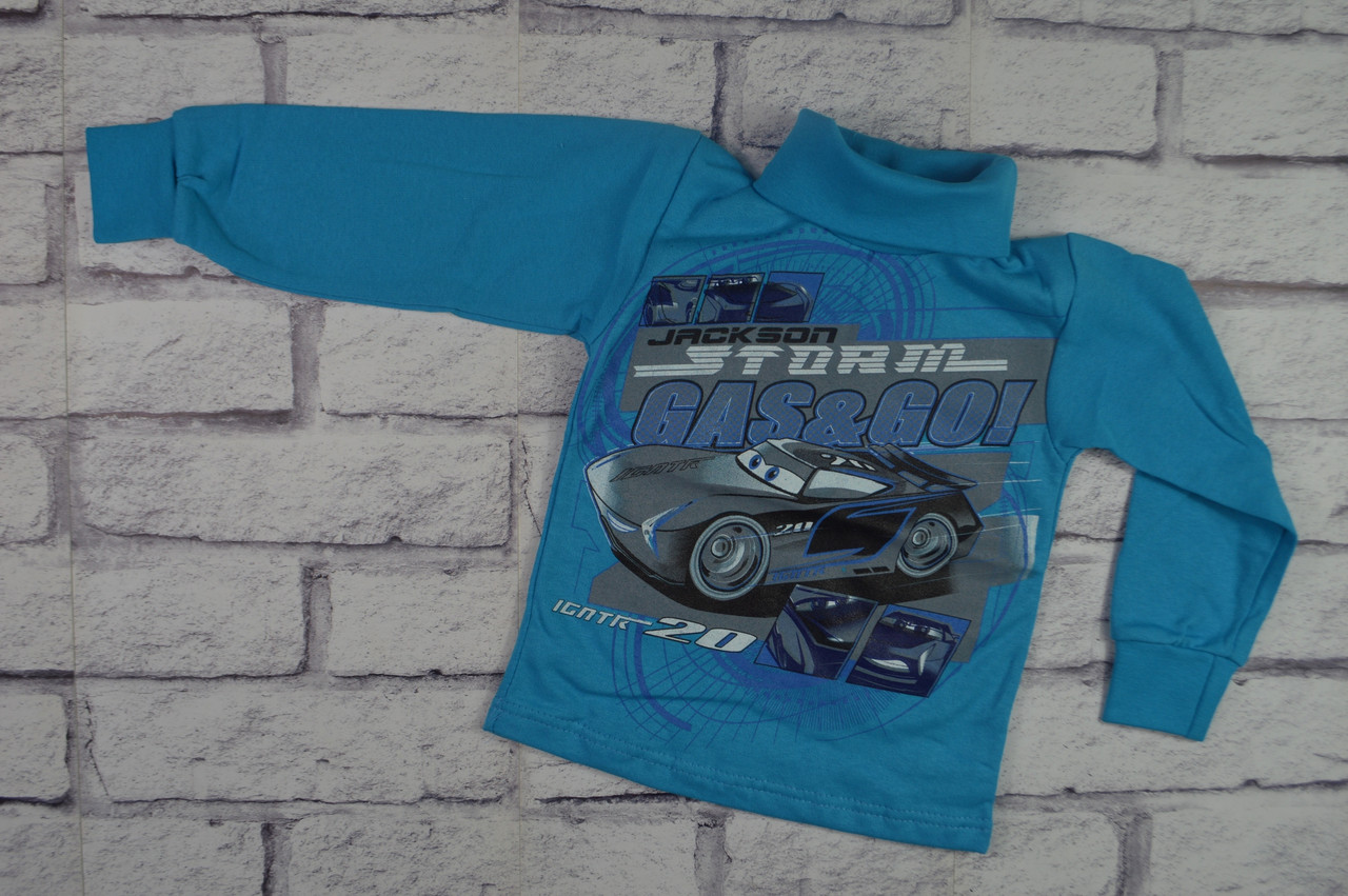 Водолазка "Тачки", начіс, фото 1