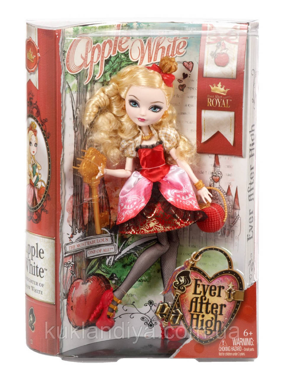 Лялька Епл Уайт Ever After High Apple White Базова Mattel, фото 1
