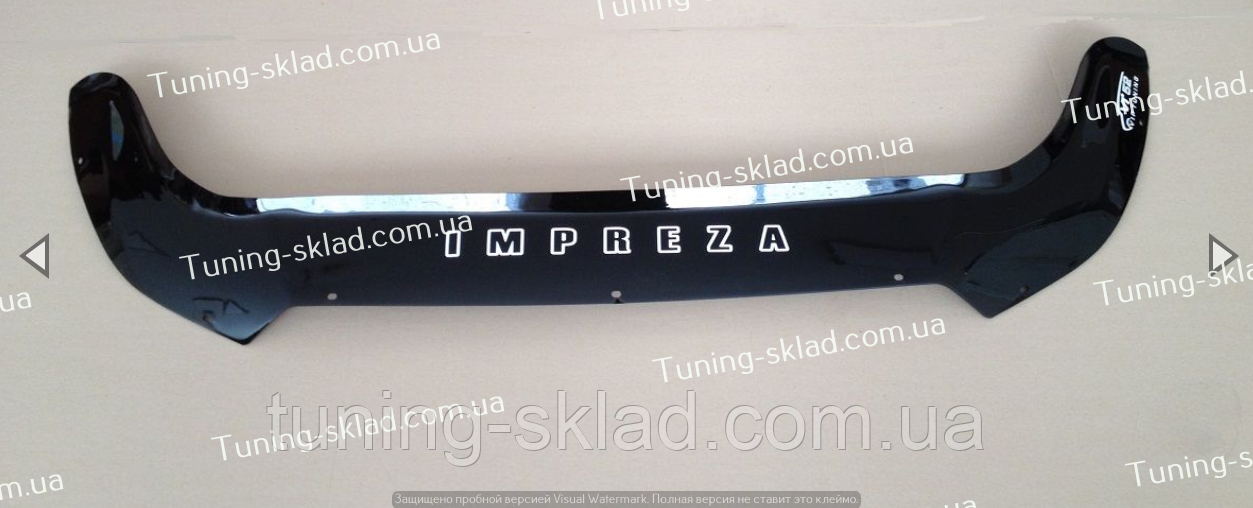 Купить Дефлектор на капота Subaru Impreza 4 (2011-) (Субару Импреза ...