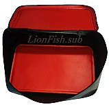 Сумка для Рибальських аксесуарів, Саквояж LionFish.sub, "Карпова No2". УСИЛОНА. Блискавка з трьох сторін. ПВХ, фото 5