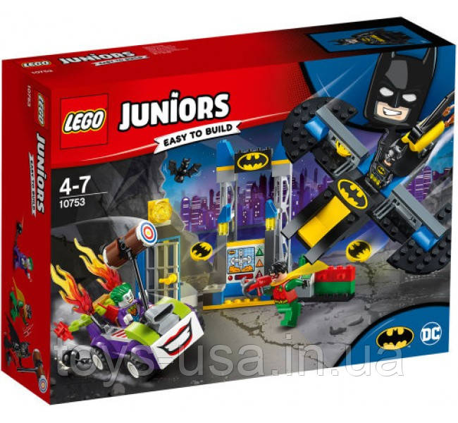 Lego Juniors Напад Джокера на Бэтпещеру 10753, фото 1