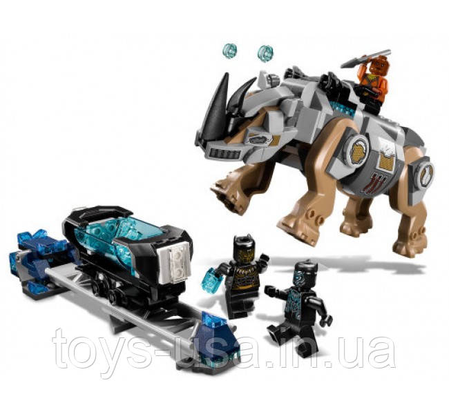 Lego Super Heroes Сутичка з носорогом у шахти 76099, фото 1