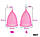 Менструальна чаша (капа) S, Aneer оригінал з мішечком для зберігання м'яка, фото 3