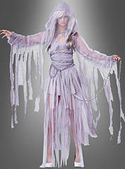 Жіночий костюм привида на хеллоуїн
