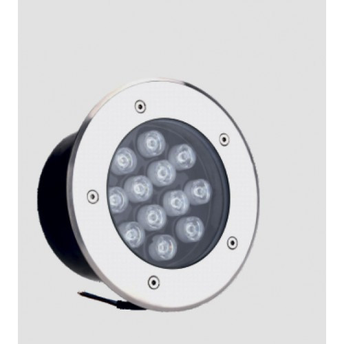 Світильник LED тротуарний Lemanso 12LED RGB 12W 600LM / LM999 Червоний, синій, зелений, жовтий