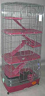 Клітка Вольєр для Шиншили, Фретки, Морської свинки, Білки, Кролика у 3 яруси.