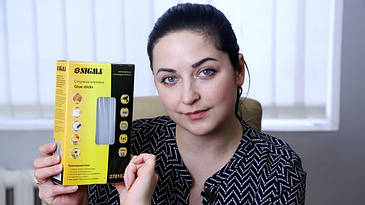 Клейові Стрижні Sigma Ø8*200мм 100шт 1кг (2701021) - прозорі