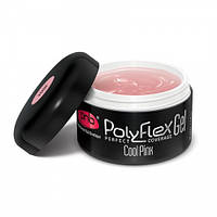 Полігель PNB PolyFlexGel Cool Pink (рожевий, напівпрозорий), 50 мл