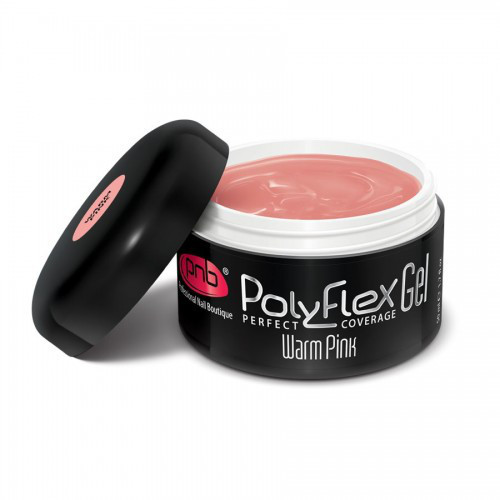 Полігель PNB PolyFlexGel Warm Pink (рожевий камуфлювальний), 15 мл