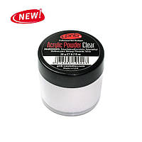 Пудра акрилова для нігтів PNB Acrylic Powder Clear прозора, 20 г