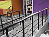 Алюмінієва антиковзна накладка на сходини подвійна з гумкою сірого кольору, фото 4