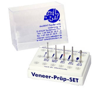 Набір для препарування під вініри Dr. Olschowski (Німеччина), фото 1