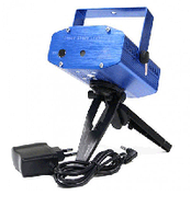 Лазерний проєктор для дискотеки Mini Lazer Stage YX-039, встановлення Міні Лазер Стейдж YX — 039