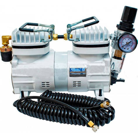 Миникомпрессор для аерографа SUMAKE MC-1103HFRGM, фото 1