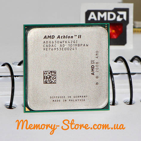 Процесор AMD Athlon II X4 630 2.8 GHz, 95W, фото 1