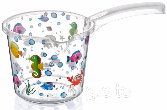 Ківш дитячий із малюнком 1,25 л Irak Plastik CM-246