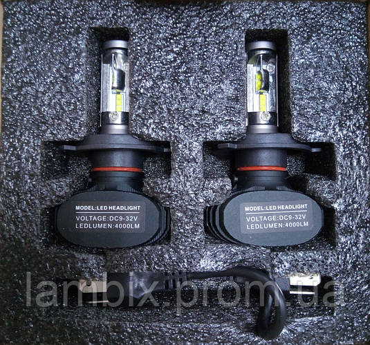 LED лампы для фар H4 H/L (4000LM) (6000K), цена 434 грн — Prom.ua (ID ...