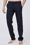  Класичні лляні щільні штани для чоловіків, що поважають комфорт і якість. Розмір і зріст 40-80, до 2,2 м, фото 6