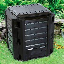 Компостер садовий PROSPERPLAST MODULE COMPOGREEN 380 л, зелений, фото 5