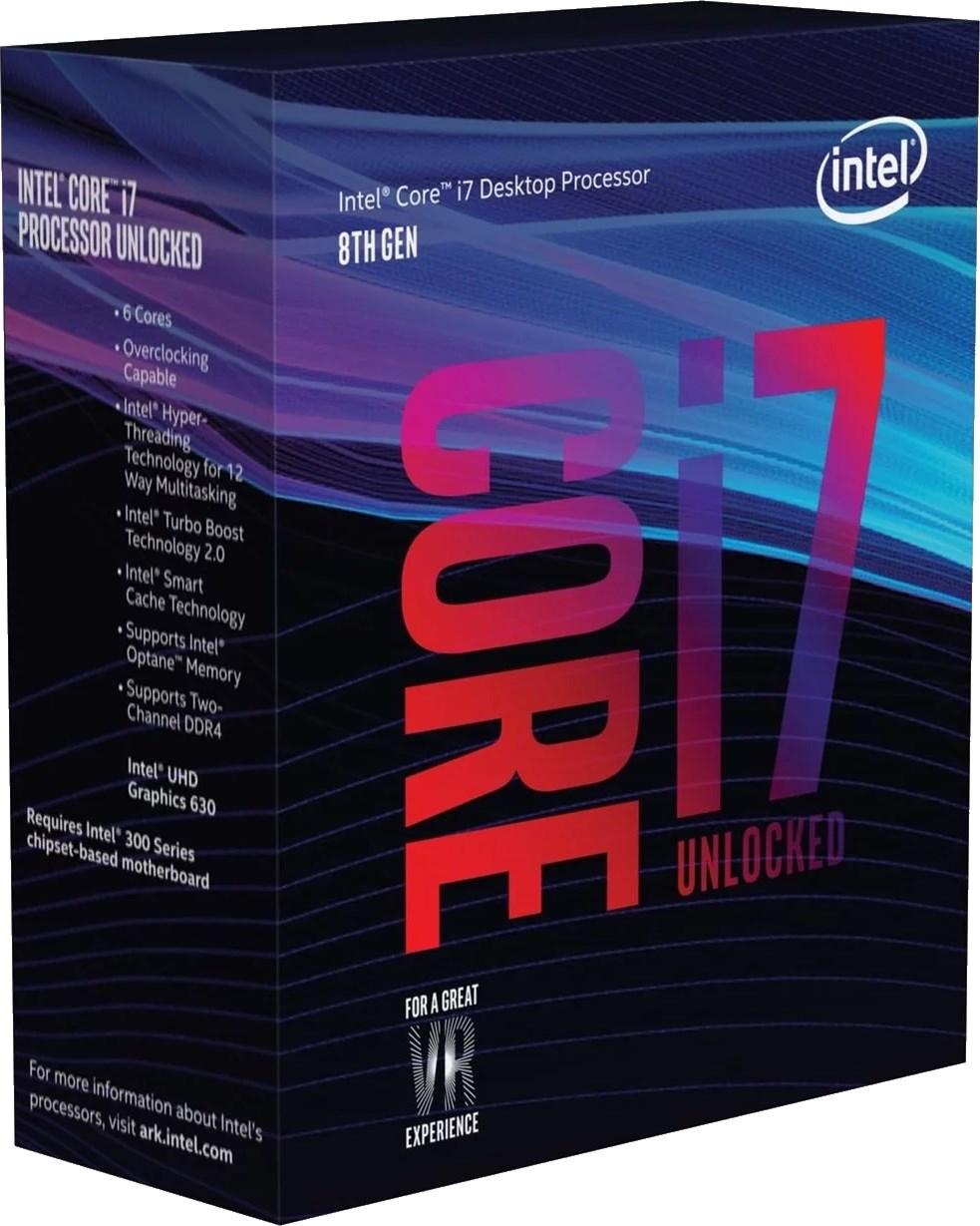 Процесор Intel Core i7-8700K 3.7GHz LGA1151 BOX
