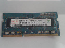 Пам'ять Hynix SODIMM DDR3 2 GB PC3-10600S hmt325s6bfr8c-h9