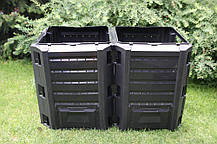 Компостер садовий PROSPERPLAST MODULE COMPOGREEN 800 л, зелений, фото 5